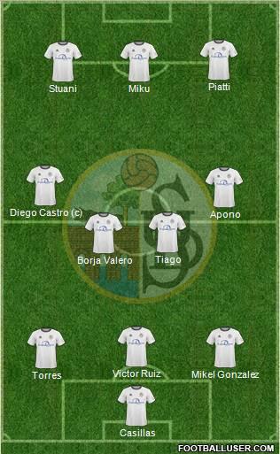 U.D. Salamanca S.A.D. Formation 2011