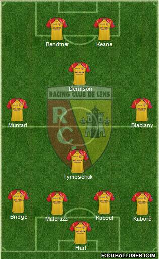 Racing Club de Lens Formation 2011