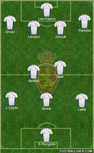 R. Zaragoza S.A.D. Formation 2011