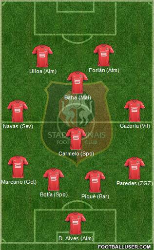 Stade Rennais Football Club Formation 2011