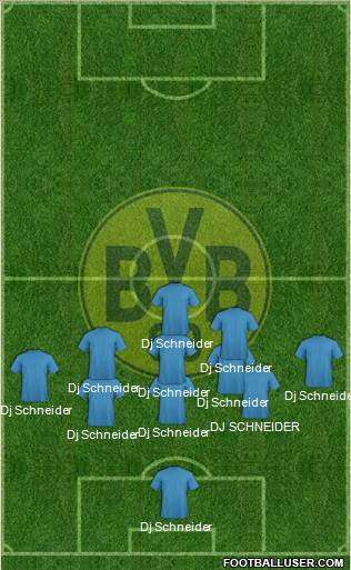 Borussia Dortmund Formation 2011