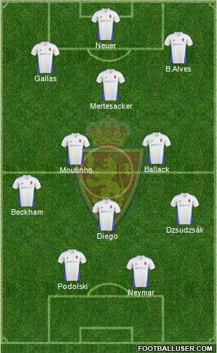 R. Zaragoza S.A.D. Formation 2011