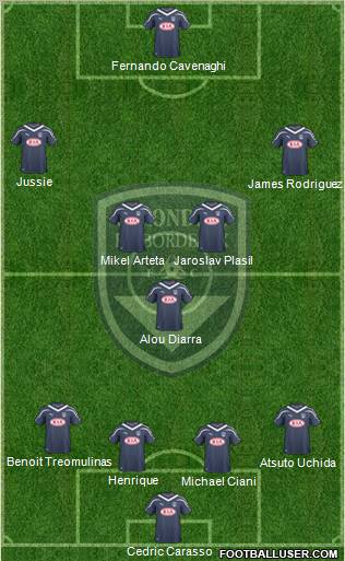 FC Girondins de Bordeaux Formation 2011