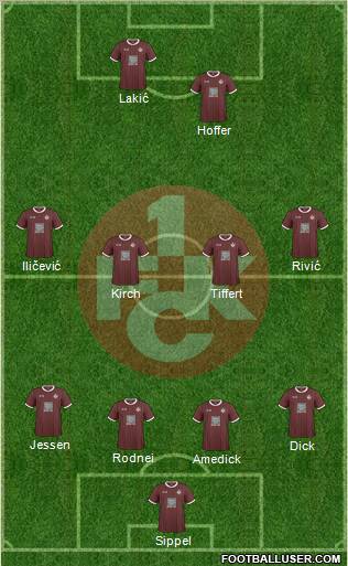 1.FC Kaiserslautern Formation 2011