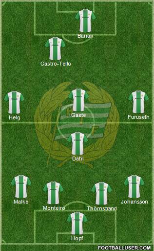 Hammarby IF Formation 2011