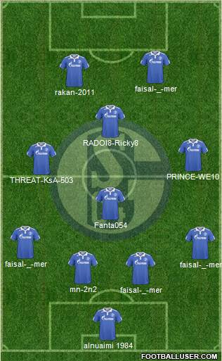 FC Schalke 04 Formation 2011