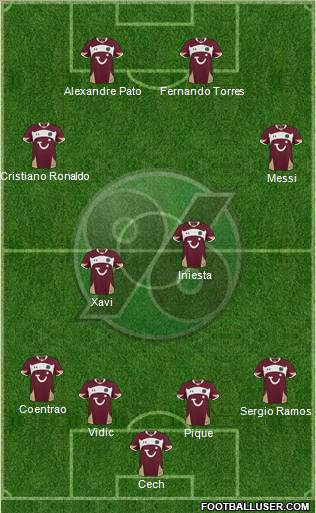 Hannover 96 Formation 2011