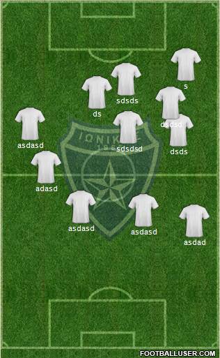 AO Ionikos Nikaias Formation 2011