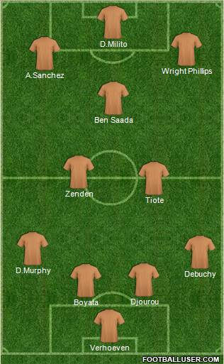 Pro Evolution Soccer Team Formation 2011