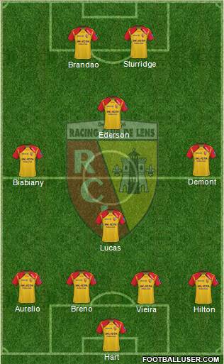 Racing Club de Lens Formation 2011