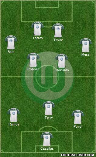VfL Wolfsburg Formation 2011