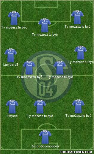 FC Schalke 04 Formation 2011