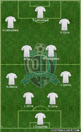 Dinamo Tbilisi Formation 2011
