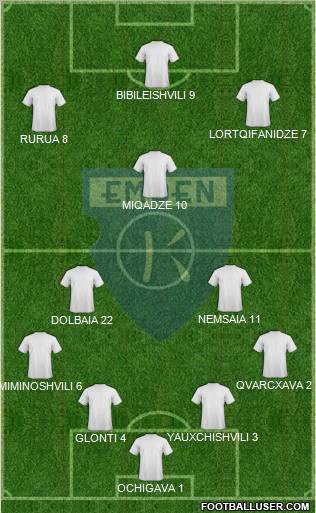 BSV Kickers Emden Formation 2011