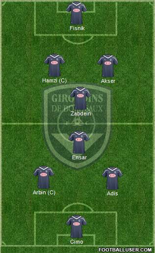 FC Girondins de Bordeaux Formation 2011