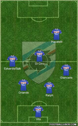 Sampdoria Formation 2011