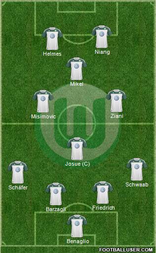 VfL Wolfsburg Formation 2011