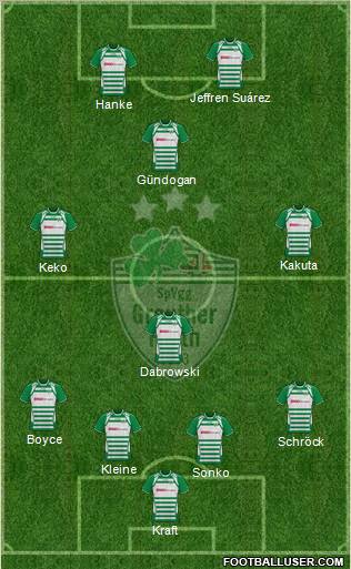 SpVgg Greuther Fürth Formation 2011