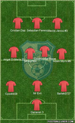 Spartak (Pleven) Formation 2011