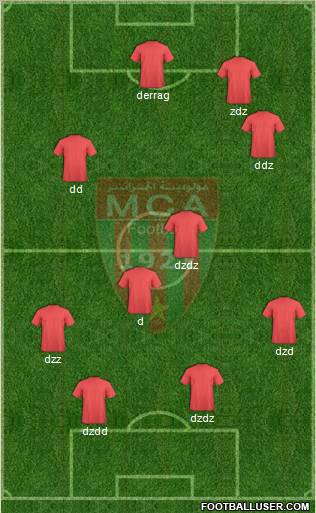Mouloudia Club d'Alger Formation 2011