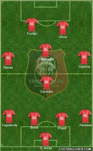 Stade Rennais Football Club Formation 2011