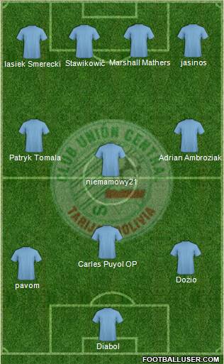 C Unión Central Formation 2011