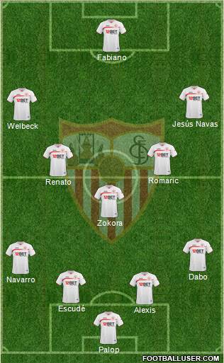 Sevilla F.C., S.A.D. Formation 2011