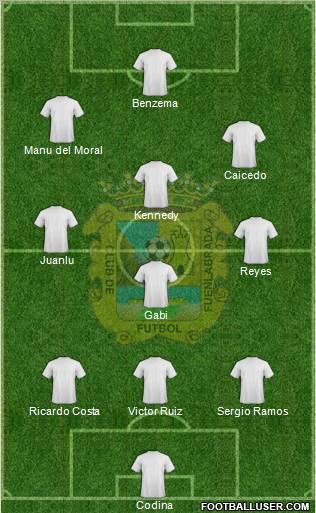 C.F. Fuenlabrada Formation 2011