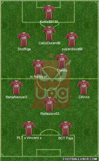 Club Tecos de la UAG Formation 2011