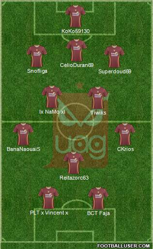 Club Tecos de la UAG Formation 2011