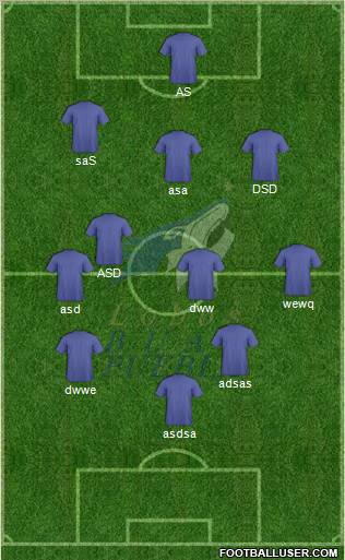 Club Lobos BUAP Formation 2011