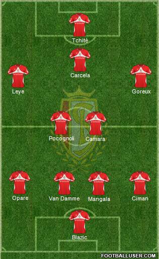 R Standard de Liège Formation 2011
