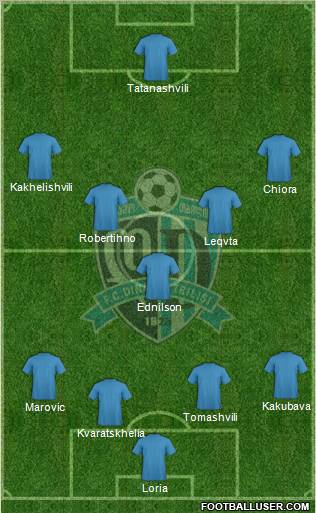 Dinamo Tbilisi Formation 2011