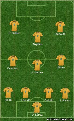Cambridge United Formation 2011
