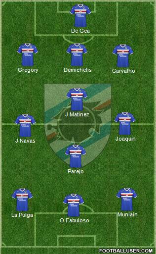 Sampdoria Formation 2011