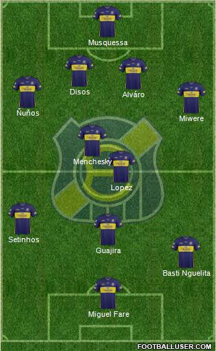 CD Everton de Viña del Mar S.A.D.P. Formation 2011