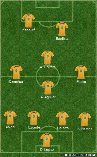 Cambridge United Formation 2011