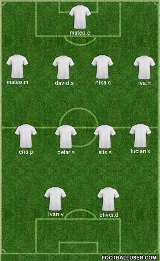 AA das Moreninhas I, II e III Formation 2011