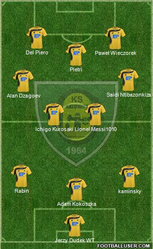 GKS Katowice Formation 2011