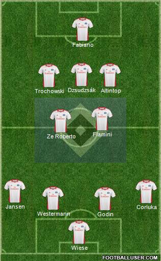 Hamburger SV Formation 2011