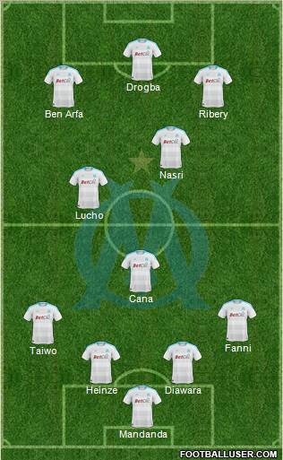Olympique de Marseille Formation 2011