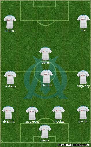 Olympique de Marseille Formation 2011