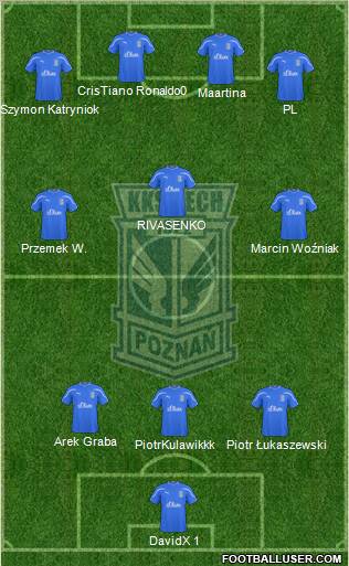 Lech Poznan Formation 2011