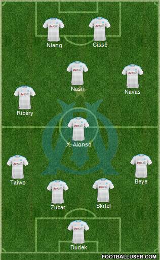 Olympique de Marseille Formation 2011