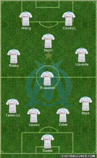 Olympique de Marseille Formation 2011