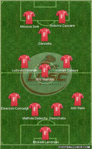 LOSC Lille Métropole Formation 2011
