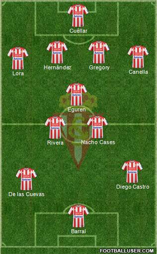 Real Sporting S.A.D. Formation 2011