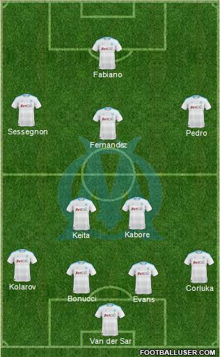 Olympique de Marseille Formation 2011