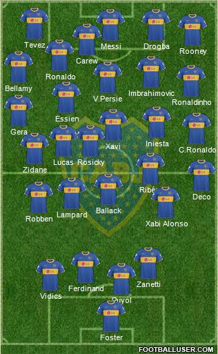 Boca Juniors Formation 2011