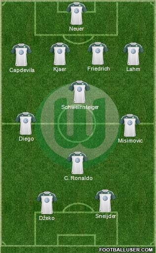 VfL Wolfsburg Formation 2011